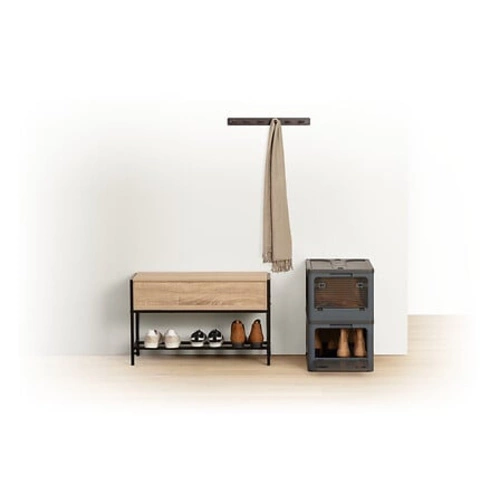 Pudełko do przechowywania Fold`n`Box szare